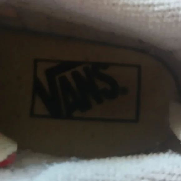 Vans Toddler Red SK8-Mid Reissue Back Zip Sneakers Size 6.0 - Picture 7 of 9